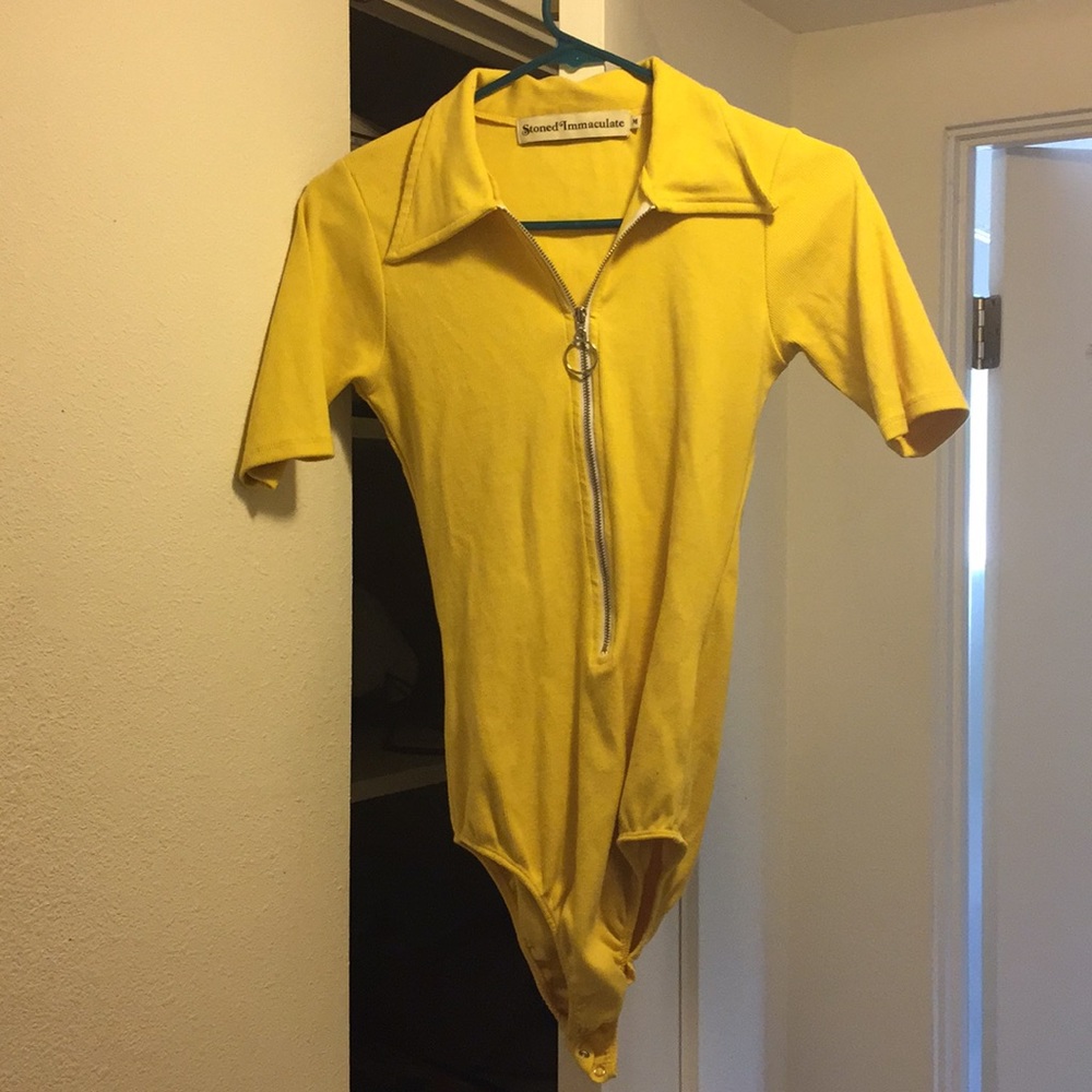 Stoned Immaculate Yellow Bodysuit